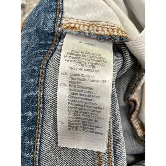 Madewell The Tall Perfect Vintage Jean Denman Wash Size 29T - Picture 12 of 12